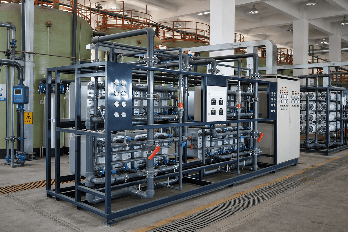 Shenzhen Chenda Semiconductor Ultrapure Water Project
